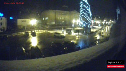 Střed obce Rokytnice nad Jizerou