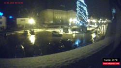 Střed obce Rokytnice nad Jizerou