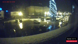 Střed obce Rokytnice nad Jizerou