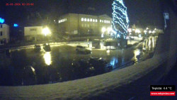 Střed obce Rokytnice nad Jizerou