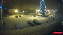 Střed obce Rokytnice nad Jizerou