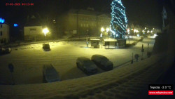 Střed obce Rokytnice nad Jizerou