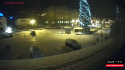 Střed obce Rokytnice nad Jizerou