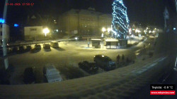 Střed obce Rokytnice nad Jizerou