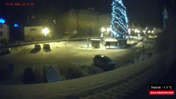 Střed obce Rokytnice nad Jizerou