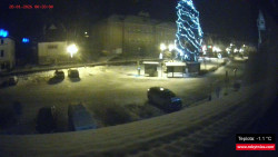 Střed obce Rokytnice nad Jizerou