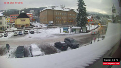 Střed obce Rokytnice nad Jizerou