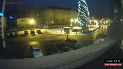 Střed obce Rokytnice nad Jizerou