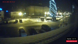 Střed obce Rokytnice nad Jizerou