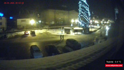 Střed obce Rokytnice nad Jizerou