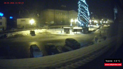 Střed obce Rokytnice nad Jizerou