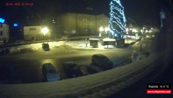 Střed obce Rokytnice nad Jizerou