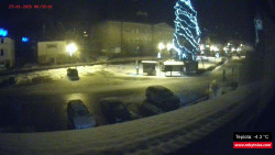 Střed obce Rokytnice nad Jizerou