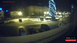 Střed obce Rokytnice nad Jizerou