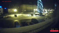 Střed obce Rokytnice nad Jizerou