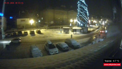 Střed obce Rokytnice nad Jizerou