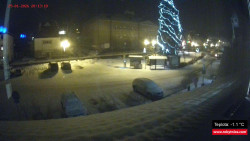 Střed obce Rokytnice nad Jizerou