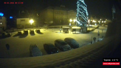 Střed obce Rokytnice nad Jizerou