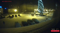 Střed obce Rokytnice nad Jizerou