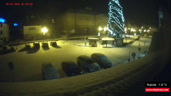 Střed obce Rokytnice nad Jizerou