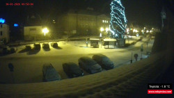 Střed obce Rokytnice nad Jizerou