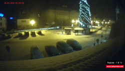 Střed obce Rokytnice nad Jizerou