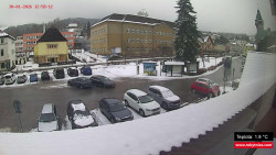 Střed obce Rokytnice nad Jizerou