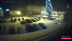 Střed obce Rokytnice nad Jizerou