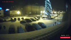 Střed obce Rokytnice nad Jizerou