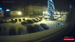 Střed obce Rokytnice nad Jizerou