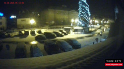 Střed obce Rokytnice nad Jizerou