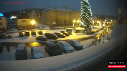 Střed obce Rokytnice nad Jizerou