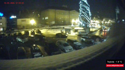 Střed obce Rokytnice nad Jizerou