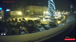 Střed obce Rokytnice nad Jizerou