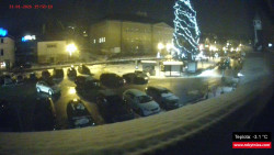 Střed obce Rokytnice nad Jizerou