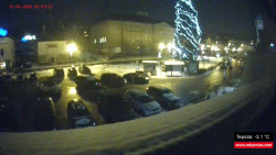 Střed obce Rokytnice nad Jizerou