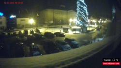 Střed obce Rokytnice nad Jizerou