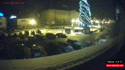 Střed obce Rokytnice nad Jizerou