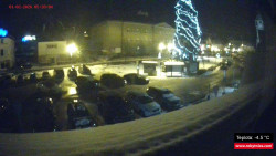 Střed obce Rokytnice nad Jizerou