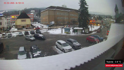 Střed obce Rokytnice nad Jizerou