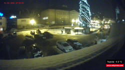 Střed obce Rokytnice nad Jizerou