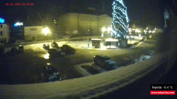 Střed obce Rokytnice nad Jizerou