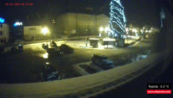 Střed obce Rokytnice nad Jizerou