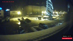 Střed obce Rokytnice nad Jizerou