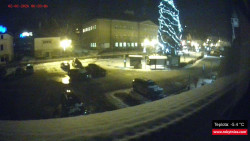 Střed obce Rokytnice nad Jizerou