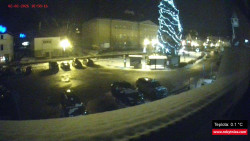 Střed obce Rokytnice nad Jizerou