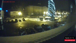 Střed obce Rokytnice nad Jizerou