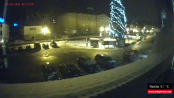 Střed obce Rokytnice nad Jizerou