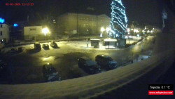 Střed obce Rokytnice nad Jizerou