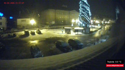 Střed obce Rokytnice nad Jizerou